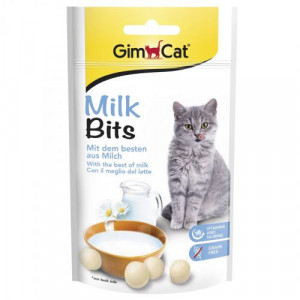 Витамины для кошек GimCat Milk Bits 40 г (молоко)