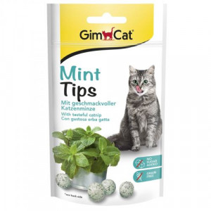 Лакомство для кошек GimCat Mint Tips 40 г (мята)