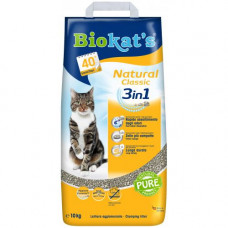 Наполнитель Biokat's NATURAL Classic 3in1, 10 кг