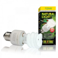 Компактная люминесцентная лампа Exo Terra «Natural Light» для облучения лучами УФ-В спектра 13 W, E27 (для облучения)