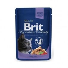 Brit Premium Cat pouch 100 g треска