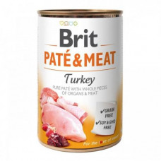 Brit Pat? & Meat Dog k 400 g с индейкой
