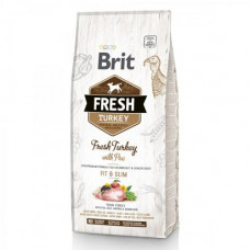 Brit Fresh Turkey/Pea Light Fit & Slim Adult 12 kg индейка,горошек для взрослых собак