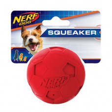 Игрушка NERF мячик с пищалкой, Squeak Ball, маленький красный/синий